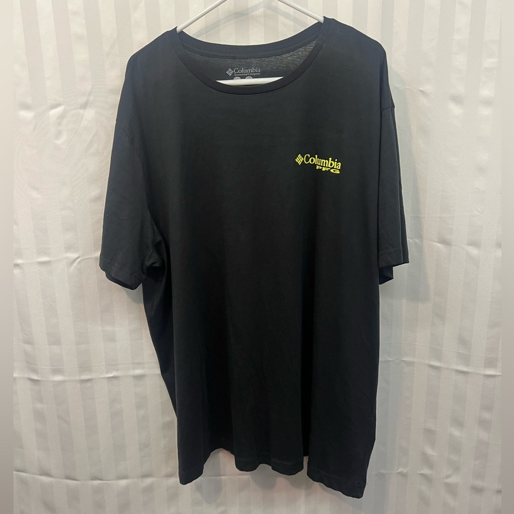 Columbia PFG Men’s 2X Black T-Shirt